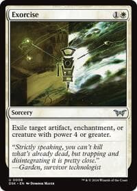 Exorcise - Duskmourn: House of Horror - Magic: The Gathering card