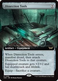 Dissection Tools (Extended Art) - Duskmourn: House of Horror - Magic: The Gathering card