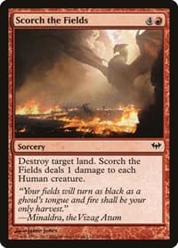 Scorch the Fields - Dark Ascension - Magic: The Gathering card