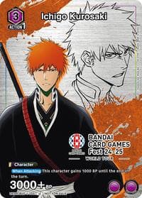 Ichigo Kurosaki (BANDAI Card Games Fest 24-25 World Tour) - Union Arena Promotion Cards - Union Arena card