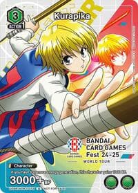 Kurapika (BANDAI Card Games Fest 24-25 World Tour) - Union Arena Promotion Cards - Union Arena card