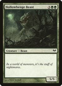 Hollowhenge Beast - Dark Ascension - Magic: The Gathering card