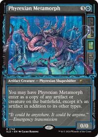 Phyrexian Metamorph - Secret Lair Drop Series - Magic: The Gathering card