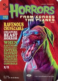 Ravenous Chupacabra (1764) - Secret Lair Drop Series - Magic: The Gathering card