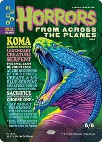 Koma, Cosmos Serpent - Secret Lair Drop Series - Magic: The Gathering card