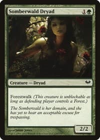 Somberwald Dryad - Dark Ascension - Magic: The Gathering card