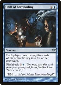 Chill of Foreboding - Dark Ascension - Magic: The Gathering card