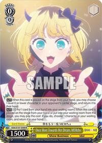 Once More Towards Her Dream, MEMcho - [OSHI NO KO] - Weiss Schwarz card