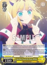 Once More Towards Her Dream, MEMcho (SR) - [OSHI NO KO] - Weiss Schwarz card