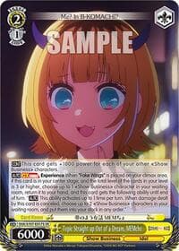 Topic Straight up Out of a Dream, MEMcho (SR) - [OSHI NO KO] - Weiss Schwarz card