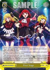 First Stage (SR) - [OSHI NO KO] - Weiss Schwarz card