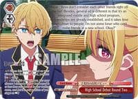 High School Debut Round Two (OFR) - [OSHI NO KO] - Weiss Schwarz card