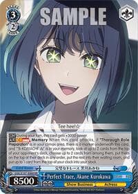 Perfect Trace, Akane Kurokawa - [OSHI NO KO] - Weiss Schwarz card