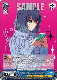 Perfect Trace, Akane Kurokawa (SP) - [OSHI NO KO] - Weiss Schwarz card