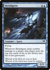 Shriekgeist - Dark Ascension - Magic: The Gathering card