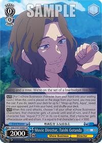 Movie Director, Taishi Gotanda (SR) - [OSHI NO KO] - Weiss Schwarz card