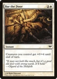 Bar the Door - Dark Ascension - Magic: The Gathering card