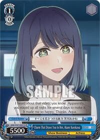 Charm That Draws You to Her, Akane Kurokawa (SR) - [OSHI NO KO] - Weiss Schwarz card