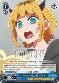 Repulsed, MEMcho - [OSHI NO KO] - Weiss Schwarz card