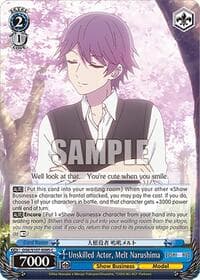 Unskilled Actor, Melt Narushima - [OSHI NO KO] - Weiss Schwarz card