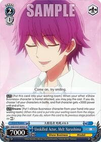 Unskilled Actor, Melt Narushima (SR) - [OSHI NO KO] - Weiss Schwarz card