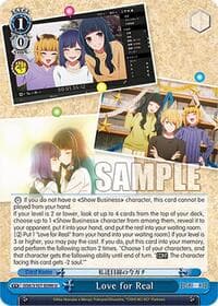 Love for Real - [OSHI NO KO] - Weiss Schwarz card