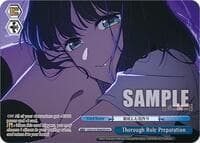 Thorough Role Preparation (OFR) - [OSHI NO KO] - Weiss Schwarz card