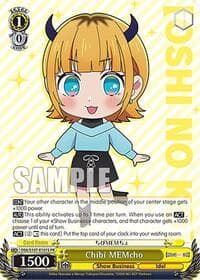 Chibi MEMcho (Foil) - [OSHI NO KO] - Weiss Schwarz card