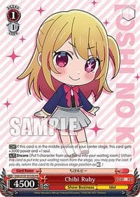 Chibi Ruby (Foil) - [OSHI NO KO] - Weiss Schwarz card