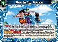 Practicing Fusion - Ultimate Advent - Dragon Ball Super: Masters card