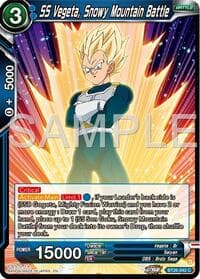 SS Vegeta, Snowy Mountain Battle - Ultimate Advent - Dragon Ball Super: Masters card