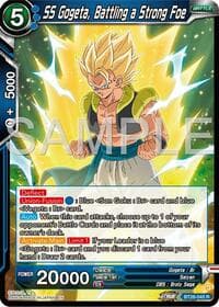 SS Gogeta, Battling a Strong Foe - Ultimate Advent - Dragon Ball Super: Masters card