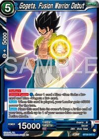 Gogeta, Fusion Warrior Debut - Ultimate Advent - Dragon Ball Super: Masters card