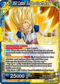 SS2 Cabba, Sudden Growth Anew - Ultimate Advent - Dragon Ball Super: Masters card
