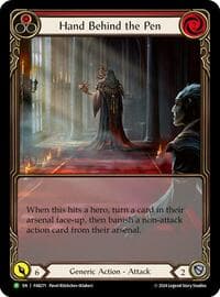 Hand Behind the Pen (Extended Art) - FAB271 - Flesh and Blood: Promo Cards - Flesh and Blood TCG card