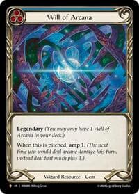 Will of Arcana (Rainbow Foil) - Rosetta - Flesh and Blood TCG card