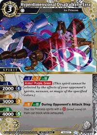 Hyperdimensional Diva Valkyrie Lyra (Event Pack 2024 Vol. 2) - Launch & Event Promos - Battle Spirits Saga card