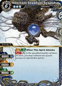 Aberrant Seabeast Seapolyp (Event Pack 2024 Vol. 2) - Launch & Event Promos - Battle Spirits Saga card