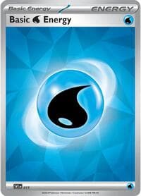 Basic Water Energy - 011 - SVE: Scarlet & Violet Energies - Pokemon card