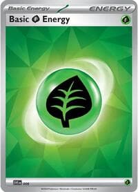 Basic Grass Energy - 009 - SVE: Scarlet & Violet Energies - Pokemon card