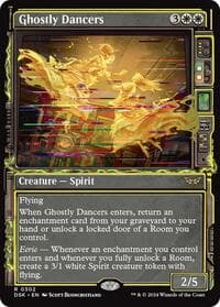 Ghostly Dancers (Showcase) - Duskmourn: House of Horror - Magic: The Gathering card