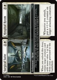 Surgical Suite // Hospital Room - Duskmourn: House of Horror - Magic: The Gathering card