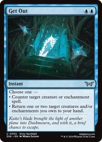 Get Out - Duskmourn: House of Horror - Magic: The Gathering card