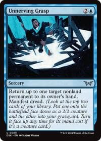 Unnerving Grasp - Duskmourn: House of Horror - Magic: The Gathering card