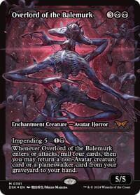 Overlord of the Balemurk (Showcase) - Duskmourn: House of Horror - Magic: The Gathering card