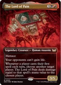The Lord of Pain (Borderless) - Commander: Duskmourn: House of Horror - Magic: The Gathering card