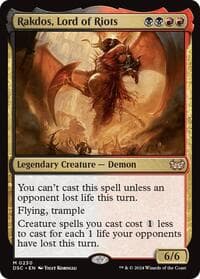 Rakdos, Lord of Riots - Commander: Duskmourn: House of Horror - Magic: The Gathering card