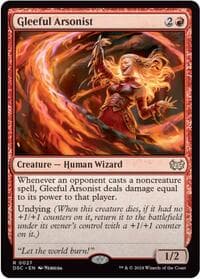 Gleeful Arsonist - Commander: Duskmourn: House of Horror - Magic: The Gathering card