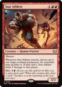 Star Athlete - Commander: Duskmourn: House of Horror - Magic: The Gathering card