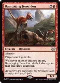 Rampaging Ferocidon - Commander: Duskmourn: House of Horror - Magic: The Gathering card
